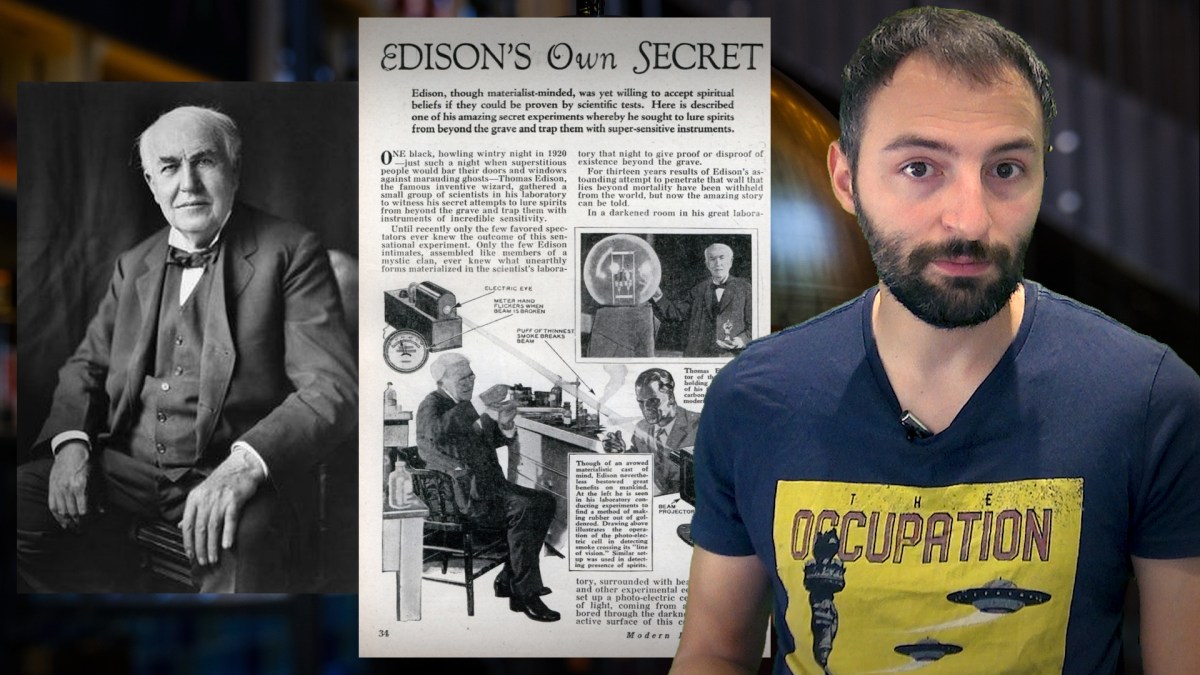 El SECRETO más Oscuro de Edison – La Máquina de los Espíritus